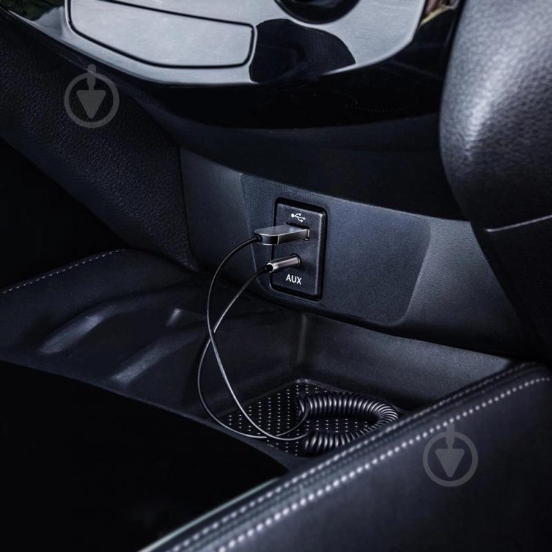 FM-трансмітер BASEUS BA01 USB Wireless adapter cable Black (CABA01-01) - фото 6