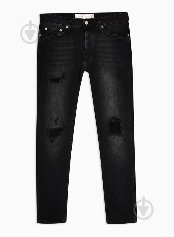 Джинсы TopMan JEANS 69B57S-BLK р. 30R черный - фото 2