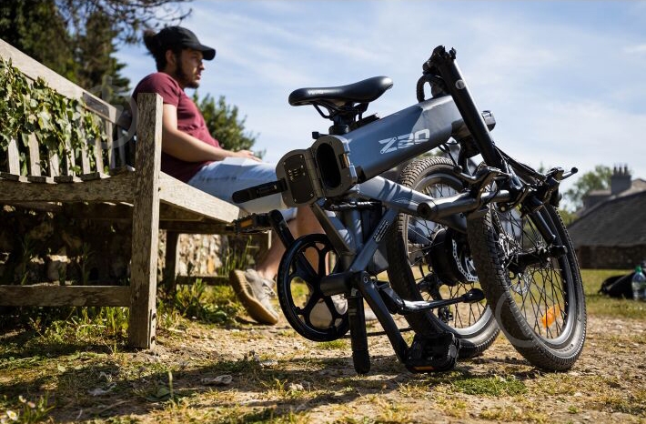 Электровелосипед HIMO Z20 Gray - фото 4