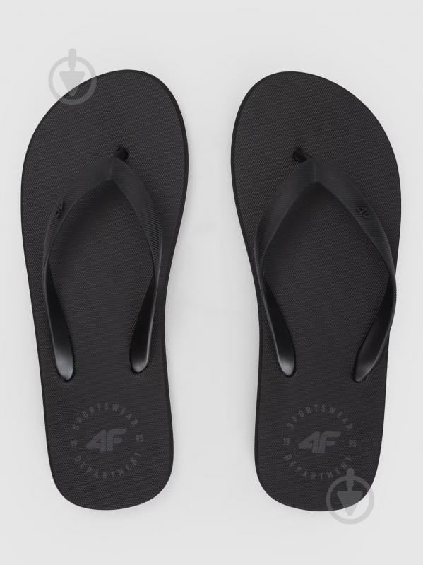 Шльопанці 4F FLIPFLOP M026A 4FMM00FFLIM026A-20S р.42 чорний - фото 5 Шльопанці 4F FLIPFLOP M026A 4FMM00FFLIM026A-20S р.42 чорний - фото 5