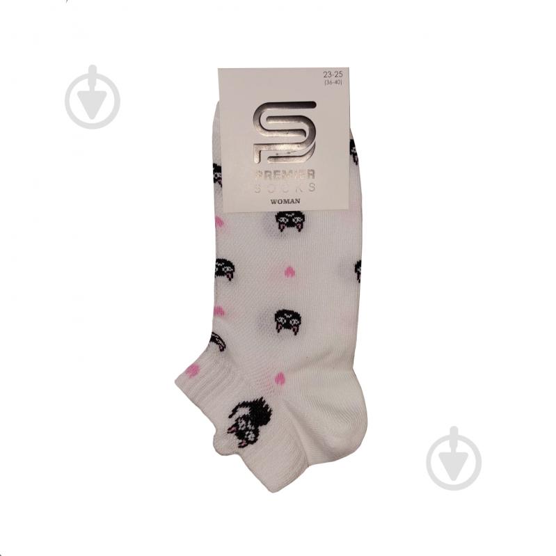 Шкарпетки жіночі Premier Socks з чорними котами р.23-25 - фото 1