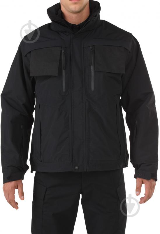 Куртка мужская демисезонная 5.11 Tactical Valiant Duty Jack 48153 р.S [019] Black - фото 2