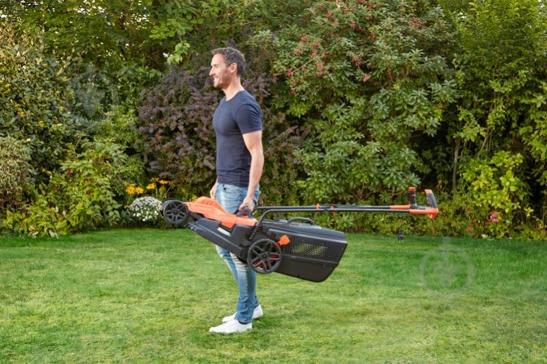 Газонокосарка електрична Black+Decker BEMW481BH - фото 6