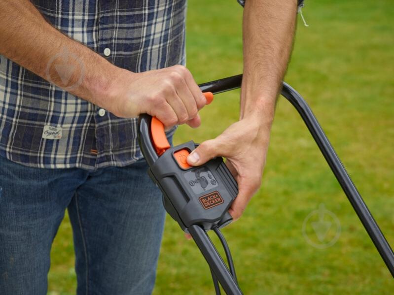 Газонокосилка электрическая Black+Decker BEMW451 - фото 10