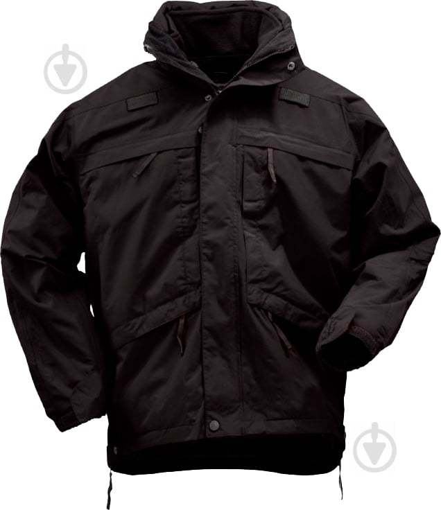 Куртка-парка мужская демисезонная 5.11 Tactical 3-In-1 Parka 28001 р.XXXL черная - фото 1