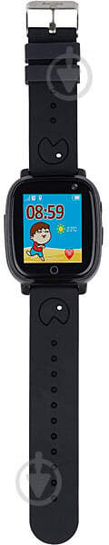 Смарт-часы детские AmiGo GO001 iP67 black (856057) - фото 8