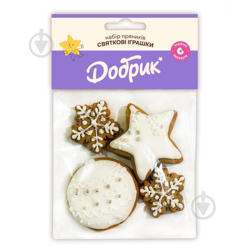 Пряник Добрик Праздничные игрушки - фото 1