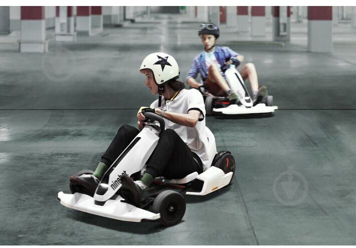 Електрокарт Ninebot GoKart Kit + miniPro White 726794 - фото 8