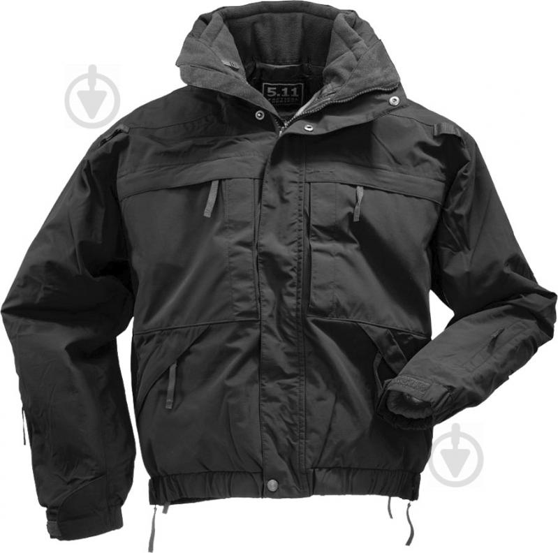 Куртка-парка чоловіча демісезонна 5.11 Tactical 3-In-1 Parka 28017 р.L чорна - фото 1