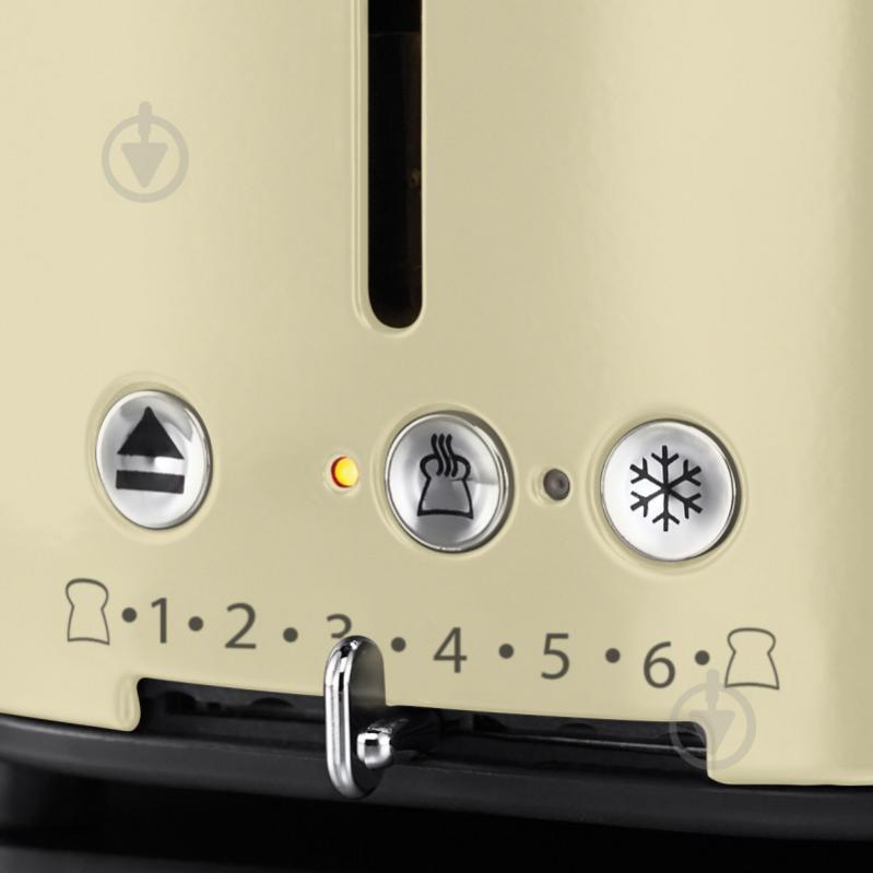 Тостер Russell Hobbs 21682-56 Retro Cream - фото 3