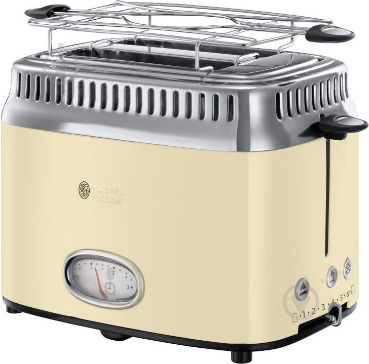 Тостер Russell Hobbs 21682-56 Retro Cream - фото 1