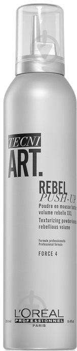 Пінка-мус для волосся L'OREAL Professionnel Rebel Push-Up 250 мл - фото 1