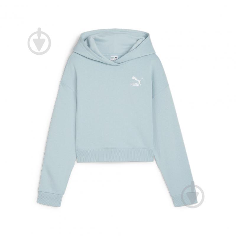 Джемпер Puma BETTER CLASSICS HOODIE TR G 62445422 голубой - фото 1