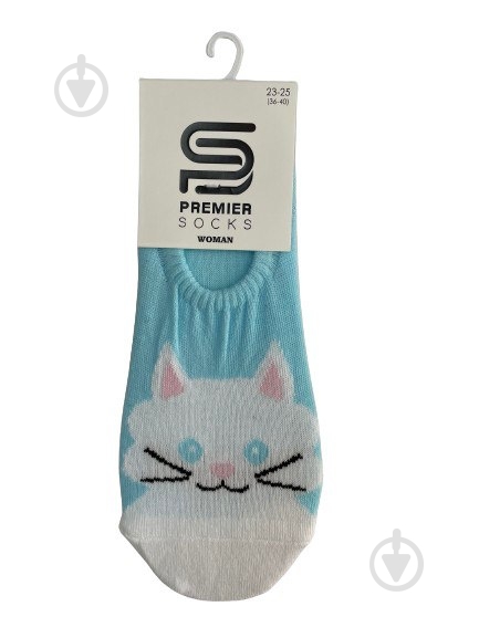 Носки женские Premier Socks р.23-25 светло-бирюзовый 1 шт. - фото 1