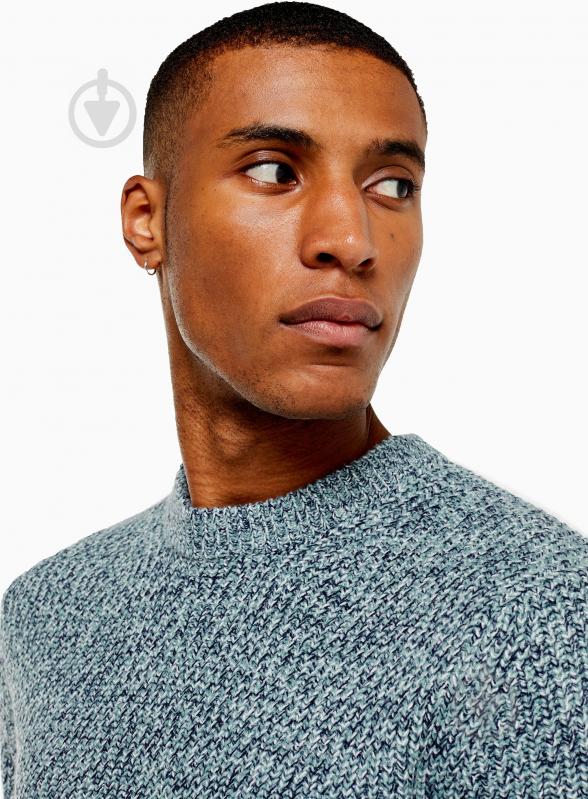 Джемпер TopMan KNITWEAR 81T25S-BLE р. XL синий - фото 4