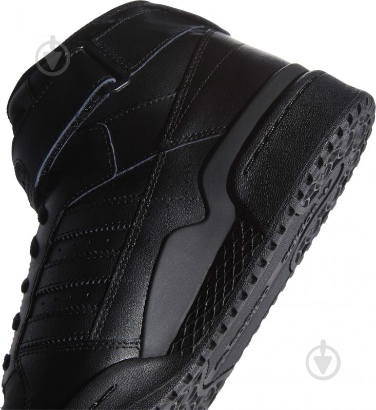 Кроссовки мужские зимние Adidas FORUM MID GV9767 р.42 черные - фото 12