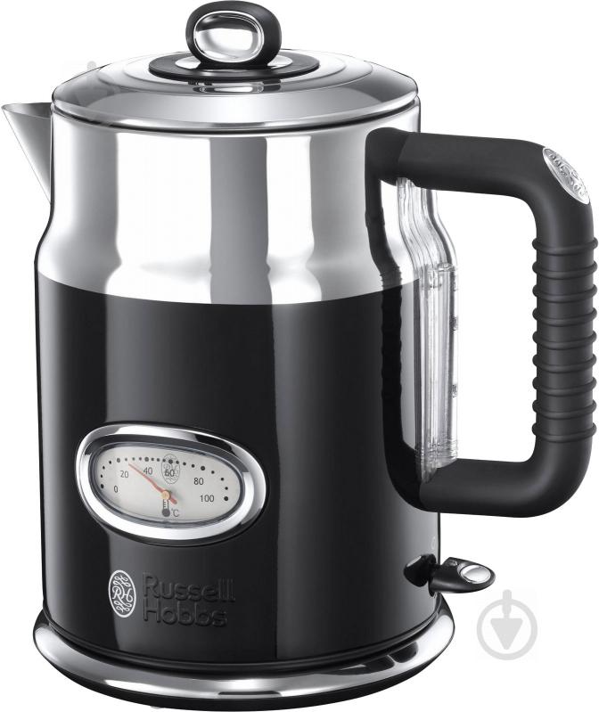 Электрочайник Russell Hobbs 21671-70 Retro black - фото 1