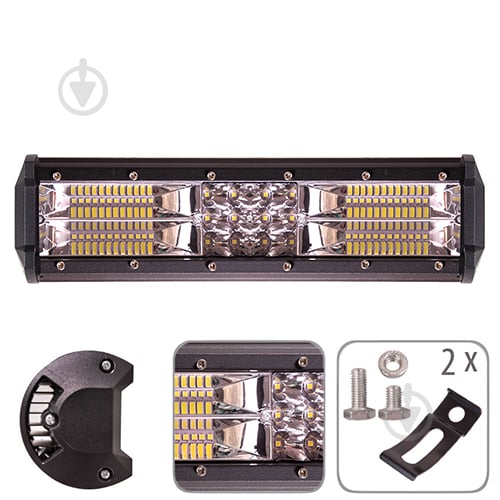 Фара рабочего света PULSO WLP-7137 COMBO 306x80x60 мм 180 Вт 12 В - фото 1