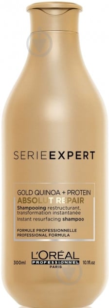 Шампунь L'OREAL Professionnel Serie Expert Absolut Repair Gold для пошкодженого волосся 300 мл - фото 1