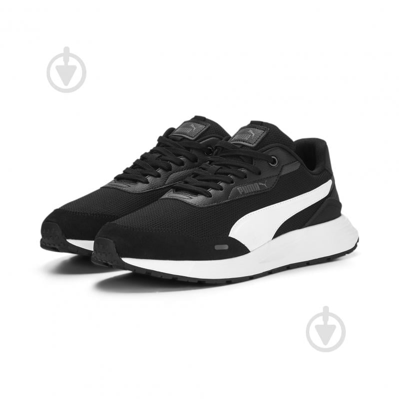 Кросівки чоловічі Puma RUNTAMED 38923601 р.45 чорні - фото 3