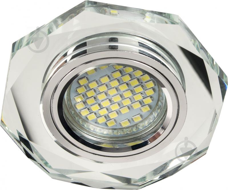 Світильник точковий LightMaster із Led-підсвічуванням GU5.3 срібний CL1020 - фото 2