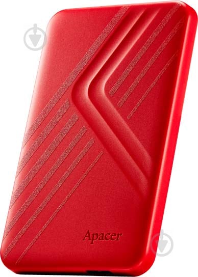 Зовнішній жорсткий диск Apacer AC236 2 ТБ 2,5" USB 3.1 (AP2TBAC236R-1) red - фото 1