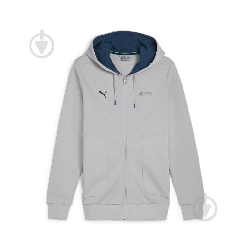 Джемпер Puma MAPF1 HOODED SWEAT JACKET 62374402 р.2XL серый - фото 1