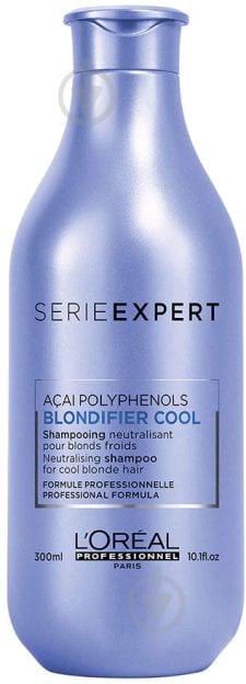 Шампунь L'OREAL Professionnel Serie Expert Blondifier Cool для нейтралізації небажаної жовтизни волосся відтінків блон - фото 1