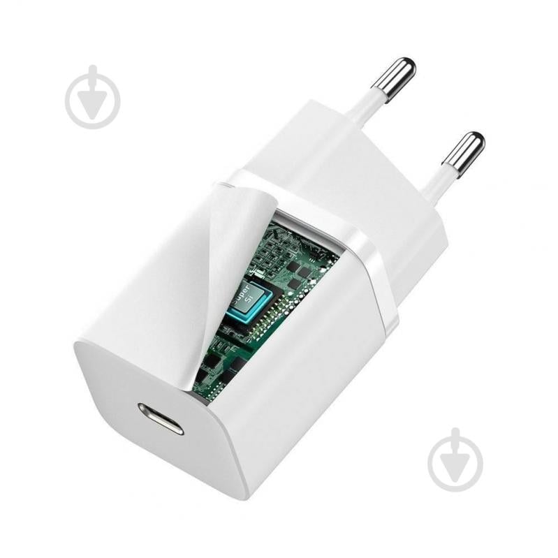 Зарядное устройство BASEUS CCSUP-J02 белый - фото 4