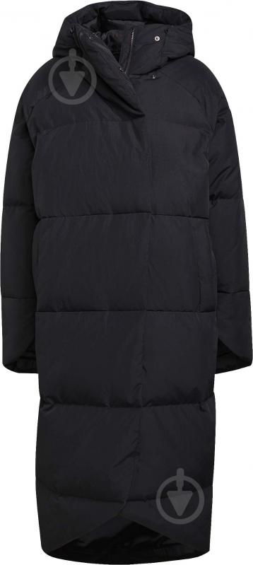 Пальто для дівчаток Adidas W BIG BAFFLE C GT6539 р.XL чорне - фото 1