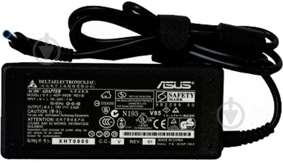 Блок питания к ноутбуку Asus 65W 19V 3.42A разъем 4.5*3.0 (140327) - фото 1