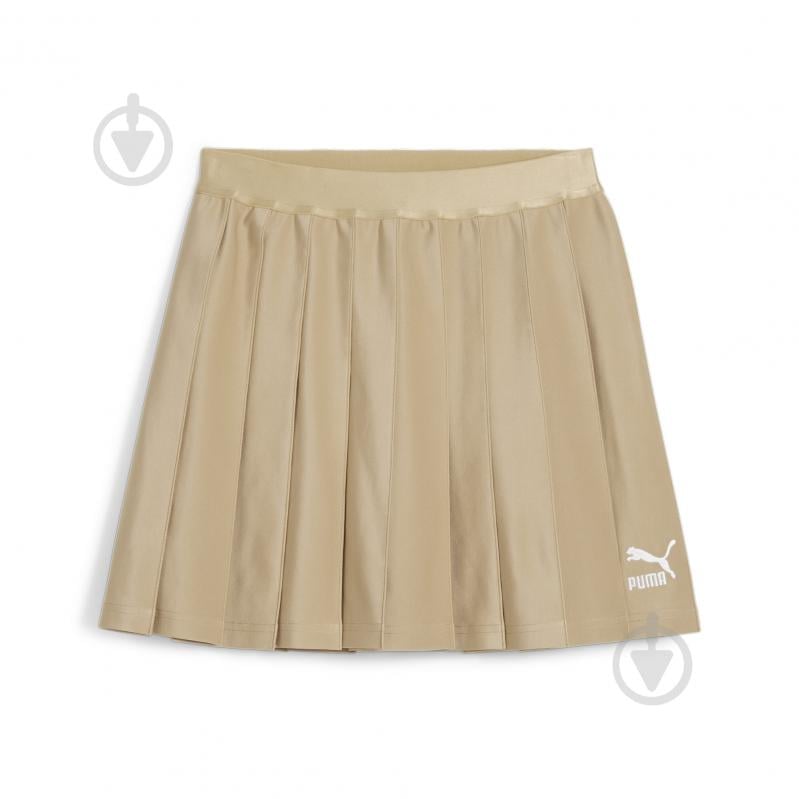 Спідниця Puma CLASSICS PLEATED SKIRT 62423783 р.XS бежевий - фото 1