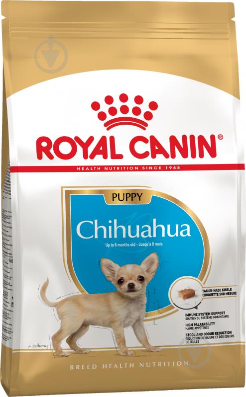 Корм сухой Royal Canin CHIHUAHUA PUPPY 0,5 кг (домашняя птица) 500 г - фото 1