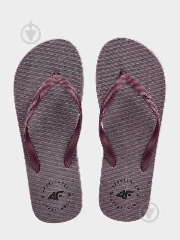 Шлепанцы 4F 4FMM00FFLIM026A-23S р.45 серый - фото 4