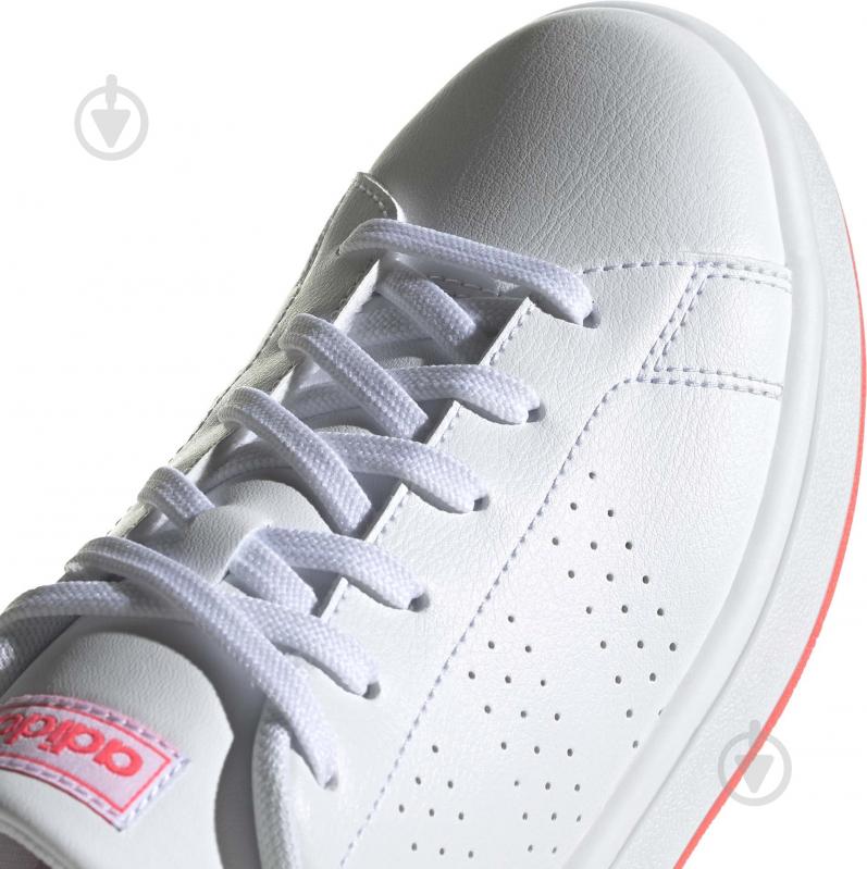 Кроссовки женские зимние Adidas ADVANTAGE BASE FW0987 р.38 белые - фото 10