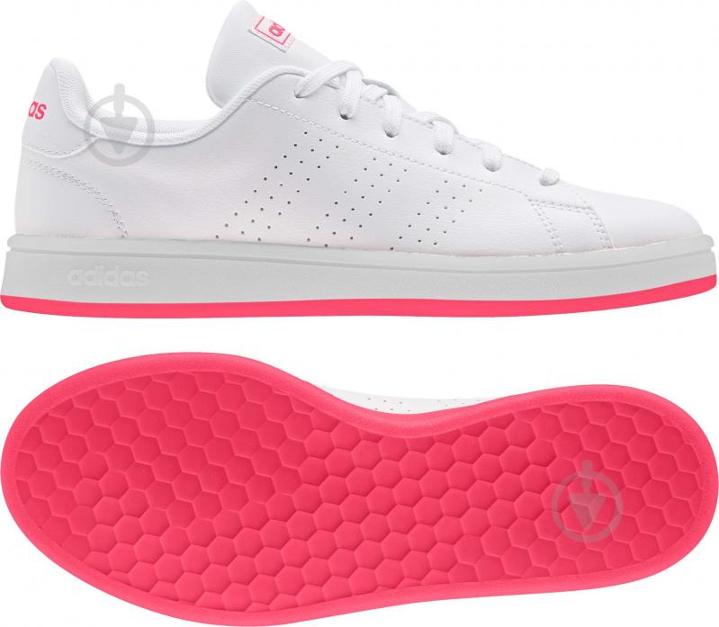 Кроссовки женские зимние Adidas ADVANTAGE BASE FW0987 р.38 белые - фото 4