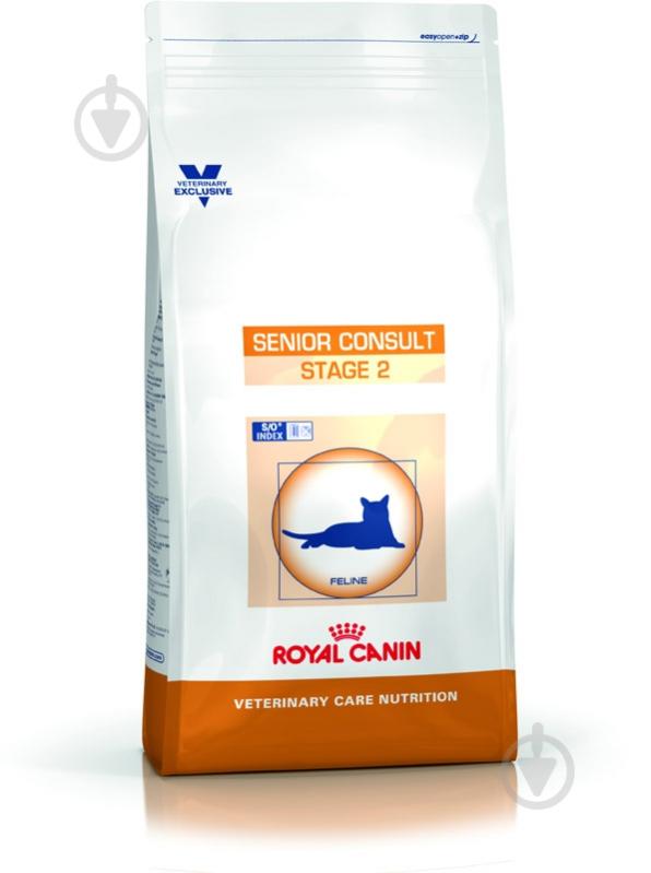 Корм сухой для кошек старше 7 лет Royal Canin Senior Consult Stage 2 кукуруза, пшеничный глютен 1,5 кг - фото 1 Корм сухой для кошек старше 7 лет Royal Canin Senior Consult Stage 2 кукуруза, пшеничный глютен 1,5 кг - фото 1