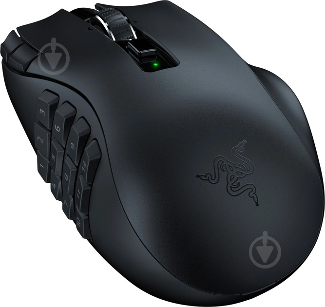 Мишка бездротова Razer Naga V2 Hyperspeed black (RZ01-03600100-R3G1) - фото 1