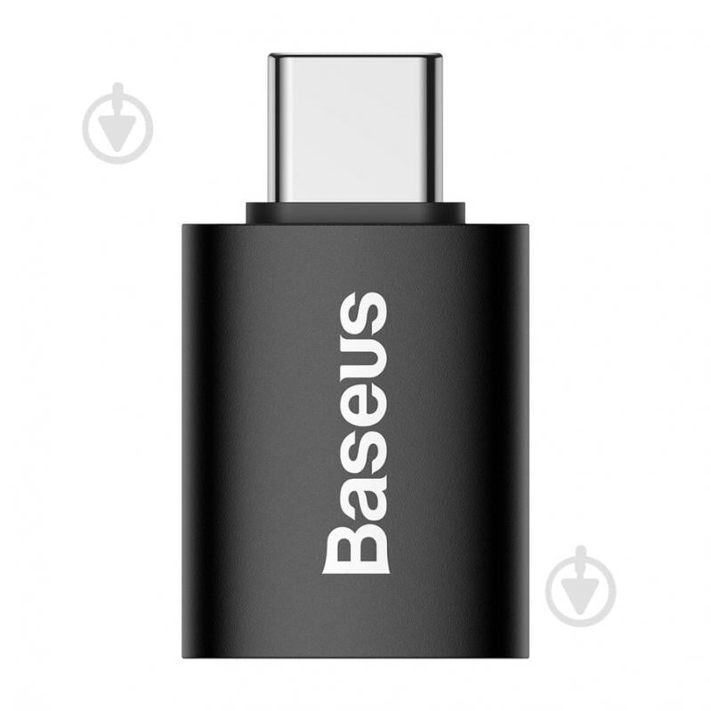 Адаптер BASEUS Ingenuity Series Mini OTG Adaptor Type-C to USB-A 3.1 Black black (ZJJQ000001) - фото 1 Адаптер BASEUS Ingenuity Series Mini OTG Adaptor Type-C to USB-A 3.1 Black black (ZJJQ000001) - фото 1