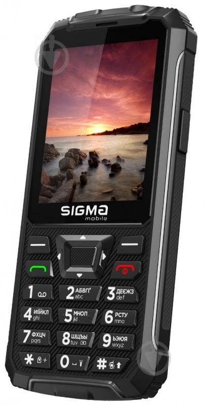 Мобільний телефон Sigma mobile Comfort 50 Outdoor black - фото 5