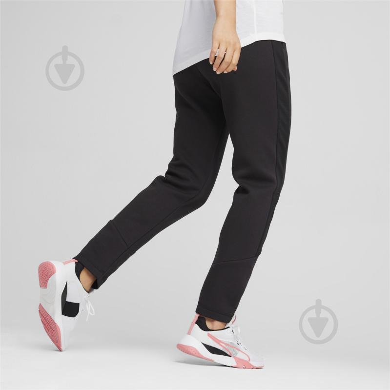 Брюки Puma EVOSTRIPE HIGH-WAIST PANTS 67788001 р. XS черный - фото 4