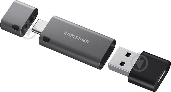 Флеш-пам'ять USB Samsung Duo Plus 32 ГБ USB Type-CUSB 3.1 black/silver (MUF-32DB/APC) - фото 7