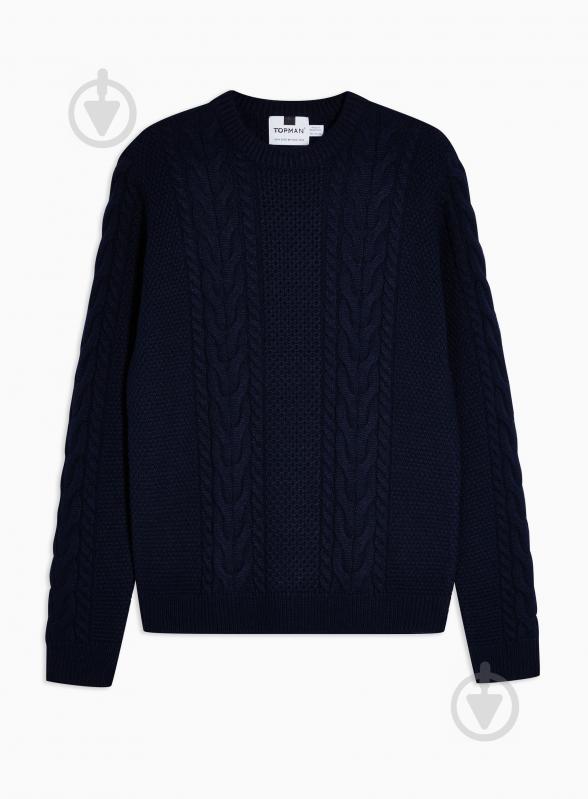 Джемпер TopMan KNITWEAR 81T48S-NAV р. M синий - фото 2