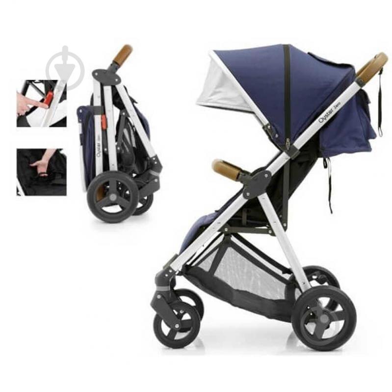 Коляска прогулочная BabyStyle Oyster Zero Pepper - фото 3