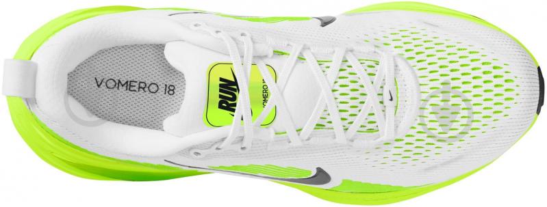 Кроссовки женские Nike W VOMERO 18 HM6804-102 р.36 бело-салатовые - фото 8