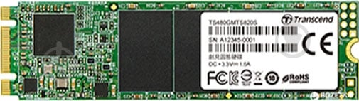 SSD-накопичувач Transcend MTS820S 480GB M.2 M.2 (TS480GMTS820S) - фото 1