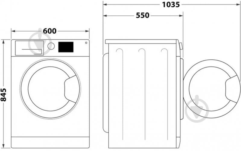 Стиральная машина Indesit IM862BMYTIMEUA - фото 4 Стиральная машина Indesit IM862BMYTIMEUA - фото 4
