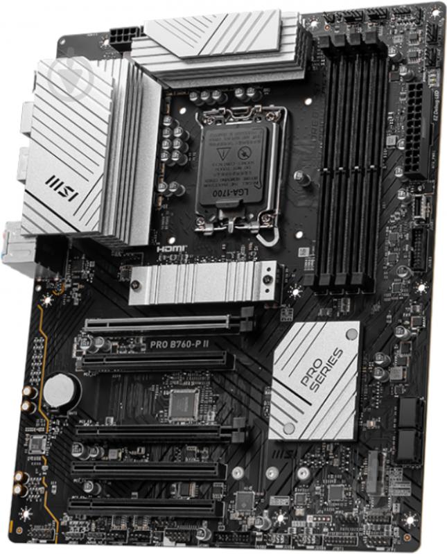 Материнська плата MSI PRO B760-P II (Socket 1700, Intel B760, ATX) - фото 3