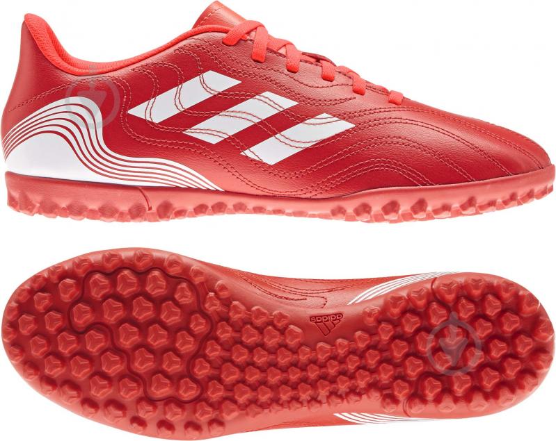 Сороконожки Adidas COPA SENSE.4 TF FY6179 р.40 2/3 красный - фото 4