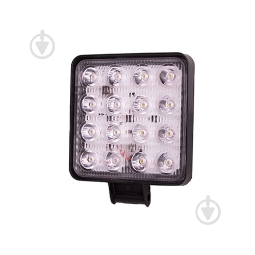 Фара робочого світла PULSO WLP-48S1F5 FLOOD 16LEDx3W/10-30V/48W/6000K 48 Вт 12 В - фото 1 Фара робочого світла PULSO WLP-48S1F5 FLOOD 16LEDx3W/10-30V/48W/6000K 48 Вт 12 В - фото 1